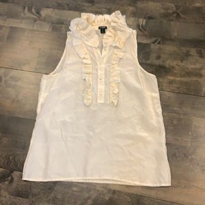 J. Crew silk tank size 8